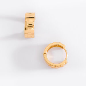 ✨ Arete Bañado en Oro con Diseño Elegante✨