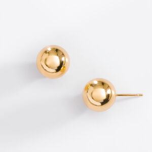 ✨ Aretes con Poste en Baño de Oro ✨