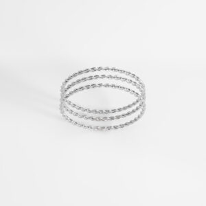 ✨ Set de Pulseras en Baño de Platino - Medida Única 💎